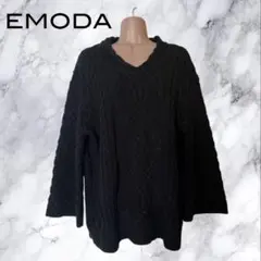 EMODA ニット 黒