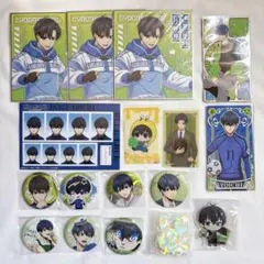 ブルーロック 潔世一 缶バッジ 色紙 アクスタ カード