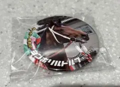 ダービー馬列伝くじ シンボリルドルフ　缶バッジ