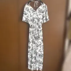 夏　ワンピース レディース サマードレス ロング マキシ丈ワンピース　試着のみ