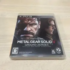 METAL GEAR SOLID V GROUND ZEROES PS3