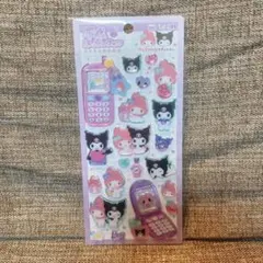 平成はっぴーフォン　マイメロ　クロミ　サンリオ　シール　ステッカー