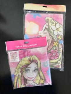 ★Disney★ラプンツェル／フェイスタオル＆ウォッシュタオル2枚組★未使用★