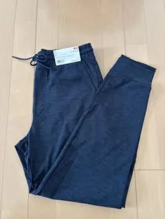 ユニクロ　ネイビー　ジョガーパンツ ポリエステル混紡