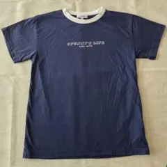 PINK-latte 半袖Tシャツ ネイビー　150cm 美品のサムネイル
