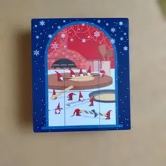 ヨックモック　クリスマス缶　空き缶
