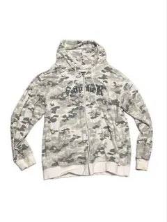 SUPPLIER カモ柄 ジップアップパーカー 非売品