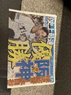 阪神タイガース 優勝記念新聞　号外