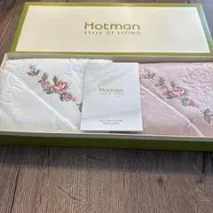 新品未使用 Hotman フェイスタオル 2枚セット