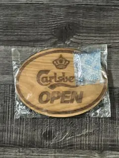 木製 カールスバーグOPEN CLOSED サインプレート