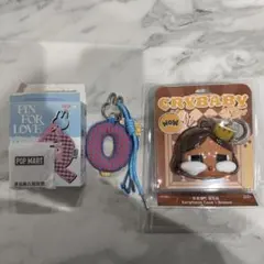 POP MART CRYBABY ラブブ pin for love 2点セット