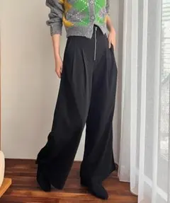 ジップタックワイドパンツ lumierお好きな方に♪