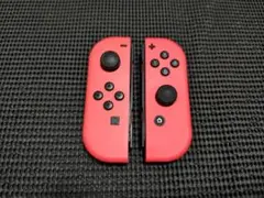 NintendoSwitch　ジョイコン　ネオンレッド　ネオンレッド