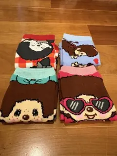 モンチッチ　靴下4足セット