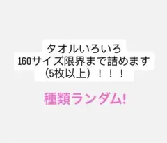 タオル種類 いろいろ まとめ売り！！！《即購入大歓迎◎即日発送♪♪》のサムネイル