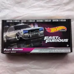 Hot Wheels ワイルドスピード FAST REWIND 5台セットのサムネイル
