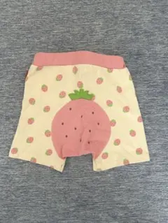 【美品】【SALE】ミキハウス ホットビスケッツ 苺 パンツ 80 女の子