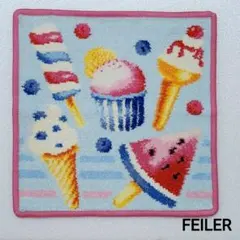 FEILER フェイラー　タオルハンカチ 【ICE PINK】新品未使用