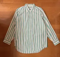 90s〜　エンリココベリ　ENRICO COVERI 長袖シャツ　ストライプのサムネイル