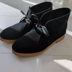 限定　黒 スウェード　デザートブーツ