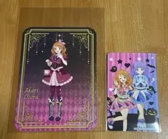 アイカツ！ アトレ ガラポン C賞 イラストシート あかり 特典付き