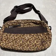 ルコック　ヒョウ柄　ショルダーバッグ　ハンドバック　肩掛け
