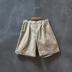 00s パタゴニア コットン 2タック ワイドショーツ ネイビー デッドストック 00s パタゴニア コットン 2タック ワイド ショーツ デッドストック W34