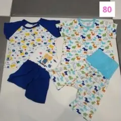 ベビー パジャマ 80 半袖 夏 セット まとめ