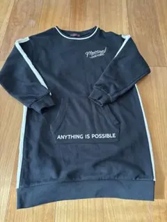 ラブトキ　ロングトレーナー　150センチ　M 黒