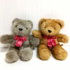 クマ ぬいぐるみ 2体セット かわいい