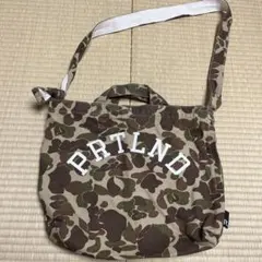 ROOTOTE カモフラ　トートバッグ　ショルダーバッグ