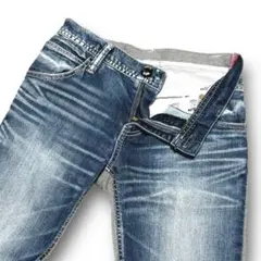 ロデオクラウンズ コンビデニム スウェット 切り替え ストレッチ サイズS