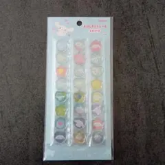 おはじきふうシール　Cinnamoroll シナモロール　シール サンリオ