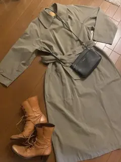 Doux Archives カーキ トレンチコート