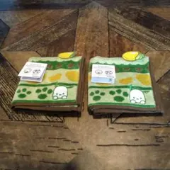 ポチャッコミニタオル２枚セット(新品　未使用)