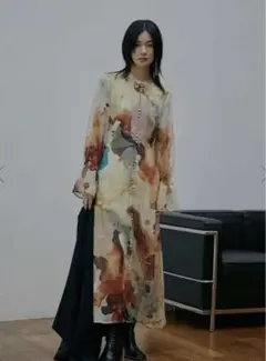 UNDRESSED AMELIA INK ART DRESS