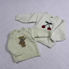 petit main ニット セーター　S・Mサイズ　リンクコーデ