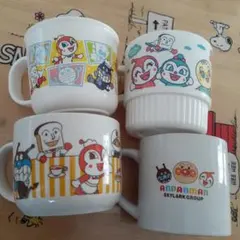 アンパンマン マグカップ 4個セット