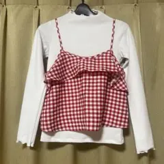 【新品未使用】　2点セット　キャミ　カットソー　トップス　女の子
