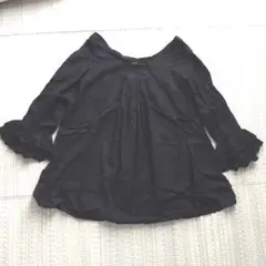 ZARA ザラ　トップス　ブラウス　黒　レース