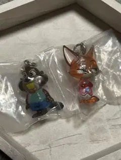 ズートピア　めじるしアクセサリー　ガチャ