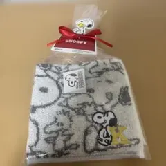 2日間限定価格！新品未使用ラッピングスヌーピーハンドタオル