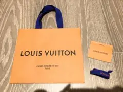 【匿名/送料込】LOUIS VUITTON ショップバッグ・リボン・カード