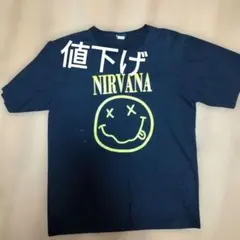 NIRVANA にこちゃんマーク　Tシャツ