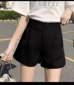 GRL タックハイウエストショートパンツ at1744