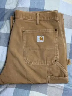 USA製　Carhartt ダブルニー ペインターパンツ ダック地 ワークパンツ