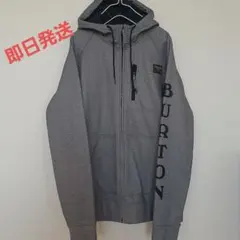 BURTON　バートン　撥水　ジップパーカー　美品　グレー