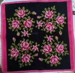 FEILER 花柄タオルハンカチ 30x30cm