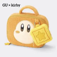 新品タグ付き✨ GU 星のカービィ ワドルディポーチ　ぬいぐるみポーチ