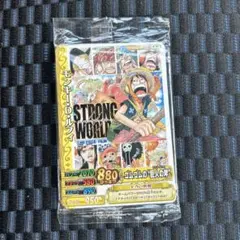 ワンピースFILM STRONG WORLD 特典カード・2009年製・非販売